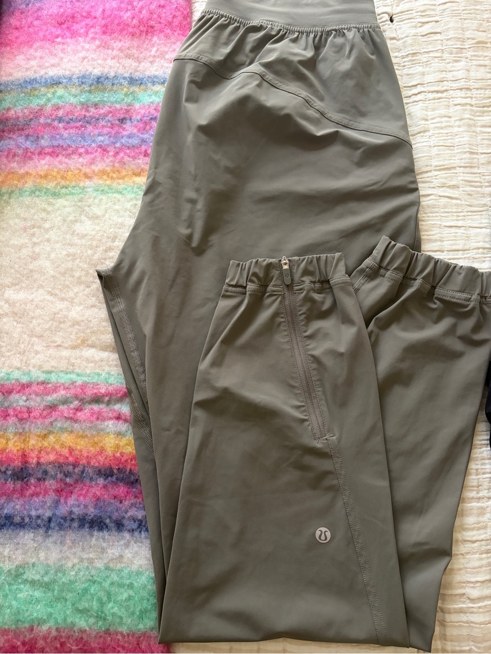 lululemon athletica Olive Green Joggers